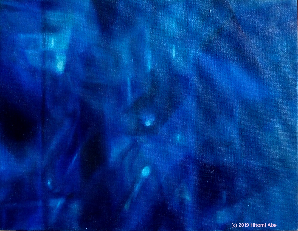 Reflection 21 © 2019 Hitomi Abe, Oil on canvas